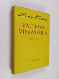 Vaeltava vieraskirja vuosilta 1946-1956