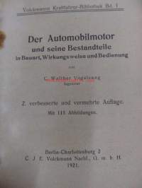 Der Automobilmotor und seine Bestandteile
