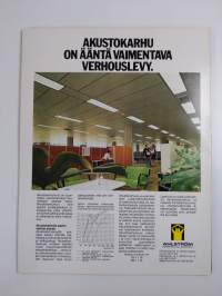 Arkkitehti 1974 vuosikerta (puuttuu nrot 1, 2)
