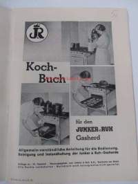 Kochbuch für den Junker &amp; Ruh Gasherd