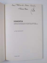 Dementia - Clinical Diagnosis and Differential Diagnosis, with Special Reference to Multi-infarct Dementia (signeerattu, tekijän omiste)