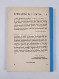 Kirjanpito ja liikeverotus