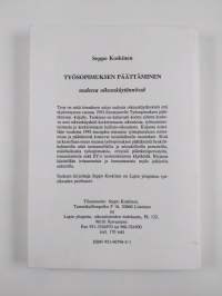 Työsopimuksen päättäminen uudessa oikeuskäytännössä