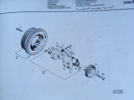 Ersatzteilliste KHD DEUTZ - Spare Parts Catalogue - F3L 913 G Engine 2973822