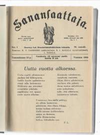 Sanansaattaja sidottu vuosikerta 1945-46