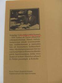 Kirjailija ja hänen kustantajansa - Volter Kilven ja Alvar Renquistin kirjeenvaihto 1931-1938