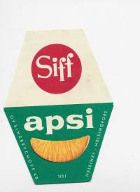 Siff  apsi - juomaetiketti