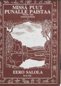 Missä puut punalle paistaa : nuoren väen kansanrunokirja. 1KirjaHenkilö Salola, Eero, Weilin + Göös 1979