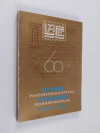 Suomi postimerkkiluettelo 1856-1980 = Finland frimärkskatalog