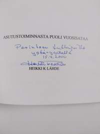 Karjalasta Lammin kylille : asutustoiminnasta puoli vuosisataa (signeerattu, tekijän omiste)