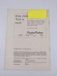 Suomenkieliset tieto-sanomat 4/1967 : suomen kielen opiskelijain liiton akateeminen ammattiyhdistyslehti
