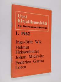 Uusi kirjallisuuslehti 1/1962