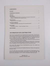 Ethnologia Fennica 1996 vol 24 : Finnish studies in ethnology