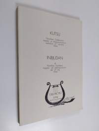 Kutsu filosofisen tiedekunnan maisteri- ja tohtoripromootioon toukokuun 27. päivänä 1994 Inbjudan till filosofiska fakultetens magister- och doktorspromotion den ...