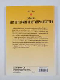 Johdatus kiinteistönmuodostamisoikeuteen