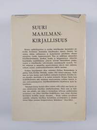 Suuri maailmankirjallisuus : länsimaisen kirjallisuuden vaiheet