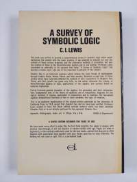 A Survey of Symbolic Logic