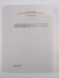 Juhlajulkaisu Allan Huttunen 1928-5/11-1988