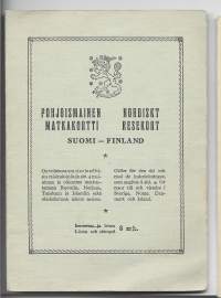 Suomen-Viron  matkakortti  1939 leimoja