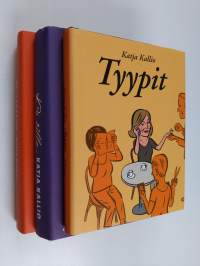 Katja Kallio kirjapaketti (3 kirjaa) : Sooloilua ; Karilla ; Tyypit