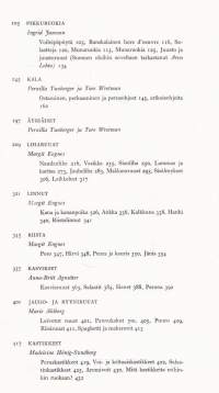 Keittotaidon kultainen kirja, 1971. Opastava, rehellisen vanhanaikainen keittokirja. Kaikki mitä et ole tiennyt raaka-aineista ja perusruoasta. Ei piipertäjille!