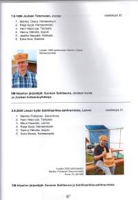 Sahdinvalmistuksen SM-kilpailujen 25-vuotishistoriikki