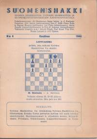 Suomen Shakki no 4 1946