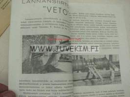 Veto lannansiirtolaite / Kallion Konepaja -myyntiesite