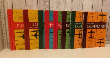 Aircraft pocket reference library 1-8 (harvinainen kokonaisuus)