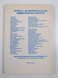 Anniskeluhallinto - majoitus- ja ravitsemisalalla