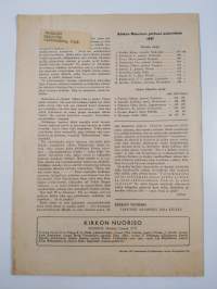 Kirkon nuoriso 10/1947