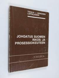 Johdatus Suomen rikos- ja prosessioikeuteen