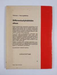 Differentiaaliyhtälöiden alkeet