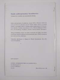 Studia anthroponymica Scandinavica 6/1988 : tidskrift för nordisk personnamnsforskning