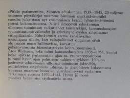 Salaiset keskustelut - Eduskunnan suljettujen istuntojen pöytäkirjat 1939-1944