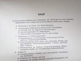 VDI-Wärmeatlas -lämmön fysikaaliset ominaisuudet taulukkoina yms. teknistä tietoa