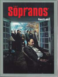 The Sopranos  kausi 6 osa 1  (Jaksot 1-12). DVD-boksi. 4 DVD