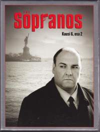 The Sopranos  kausi 6 osa 2  (Jaksot 1-10). DVD-boksi. 4 DVD