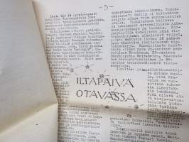 Neekerin uni 1948 nr 3 - Yhteiskunnallinen Korkeakoulu Sanomalehtiopinto-osasto -opiskelija- / laitosjulkaisu