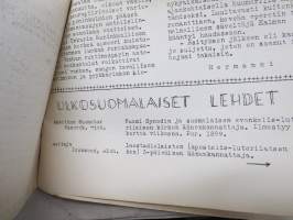 Neekerin uni 1948 nr 3 - Yhteiskunnallinen Korkeakoulu Sanomalehtiopinto-osasto -opiskelija- / laitosjulkaisu