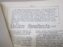 Neekerin uni 1948 nr 3 - Yhteiskunnallinen Korkeakoulu Sanomalehtiopinto-osasto -opiskelija- / laitosjulkaisu