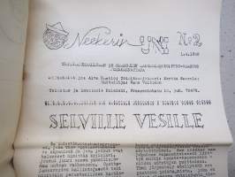 Neekerin uni 1948 nr 2 - Yhteiskunnallinen Korkeakoulu Sanomalehtiopinto-osasto -opiskelija- / laitosjulkaisu