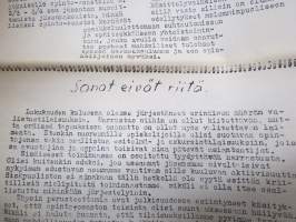 Neekerin uni 1948 nr 2 - Yhteiskunnallinen Korkeakoulu Sanomalehtiopinto-osasto -opiskelija- / laitosjulkaisu