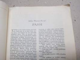 Näköala - Suomen kirjallisuuden vuosikirja 1949 3. nide, mm. Esteri Weissenbewrg - Strindberg Pariisissa, Pentti Holappa - Muuan lähtö, Juha Mannerkorpi - Passi, ym.