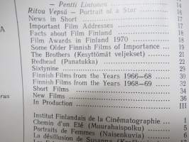 Finland - Filmland - Film in Finland 1976 / Cinema en Finlande 1976 / Film in Finnland 1970, monikielinen suomalaisen elokuvan vientiesittelykirja