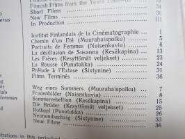 Finland - Filmland - Film in Finland 1976 / Cinema en Finlande 1976 / Film in Finnland 1970, monikielinen suomalaisen elokuvan vientiesittelykirja