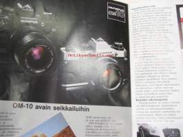 Olympus elektronisten kameroiden supersarja OM30, OM20, OM10 -myyntiesite