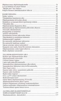 Hyödyksi ja huviksi pohjoissuomalaisille - Pohjois-Suomen radiotoiminnan vaiheita vuosina 1915-1995.
