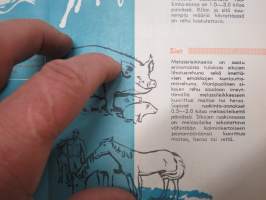 Melassileike / rehu -myyntiesite / brochure