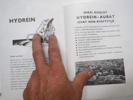 Hydrein aura -myyntiesite / brochure
